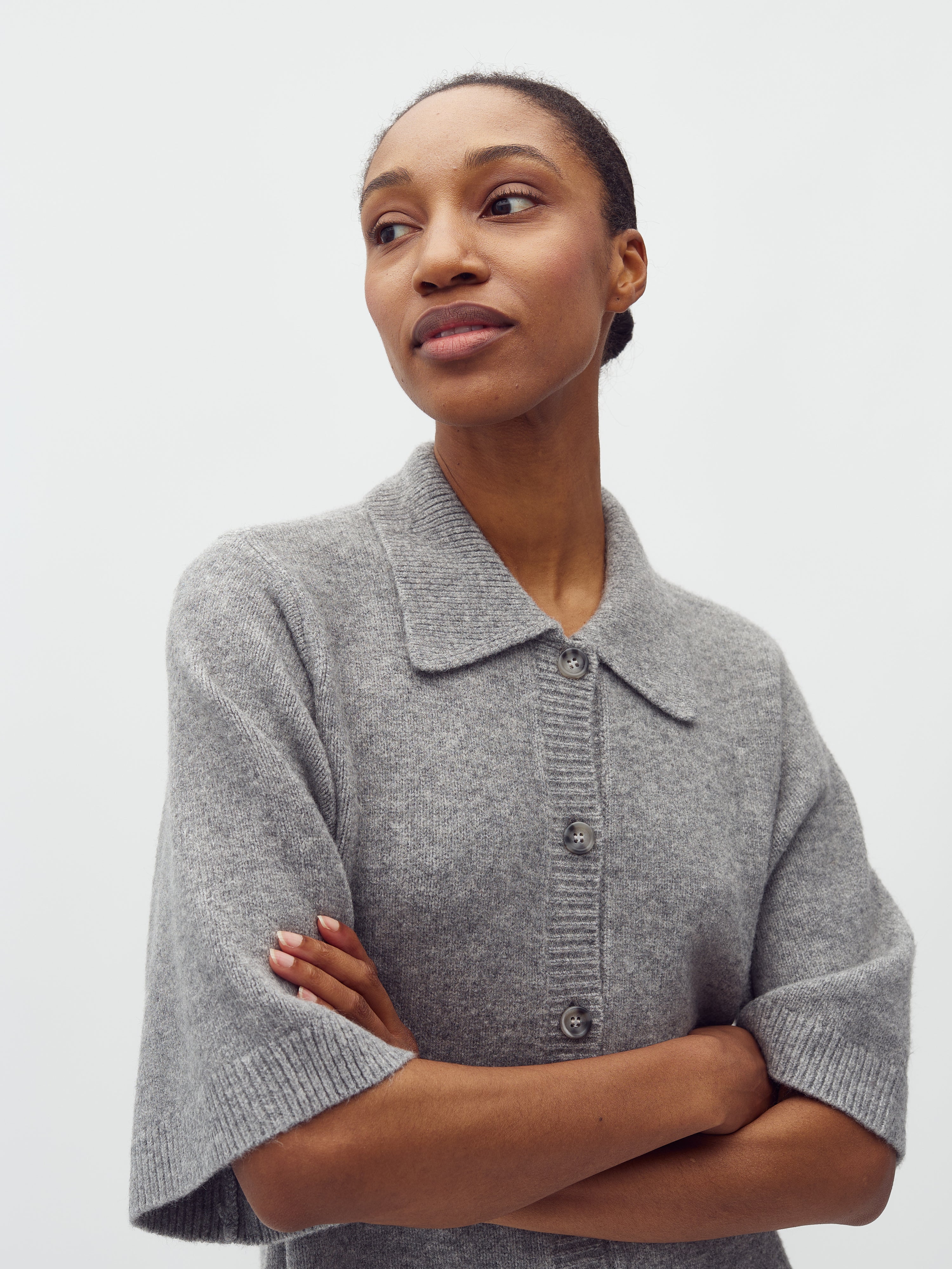 Biman-M_Medium Grey Melange_Model_1