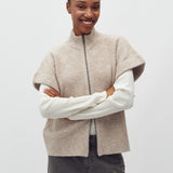 Roselina Short-M_Light Taupe Melange_Model_0