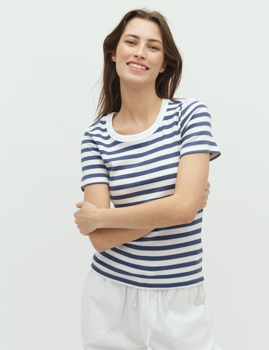 Otis-M_White Indigo Stripe_Model_0