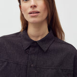 Levya-M_Midnight Navy Melange_Model_3