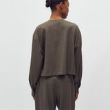 Lican-M_Deep Green Melange_Model_2