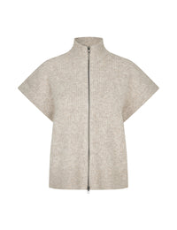 Roselina Short-M_Light Taupe Melange_Packshot_0