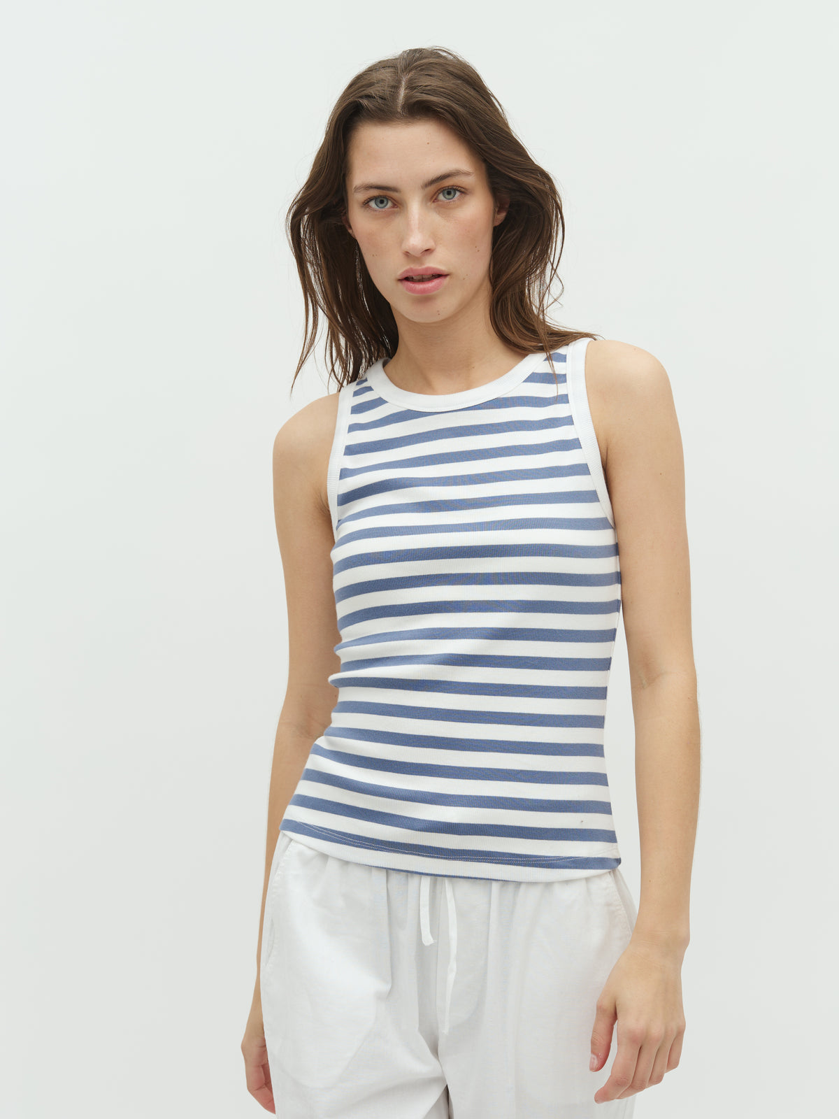 Jaxson-M_White Indigo Stripe_Model_0