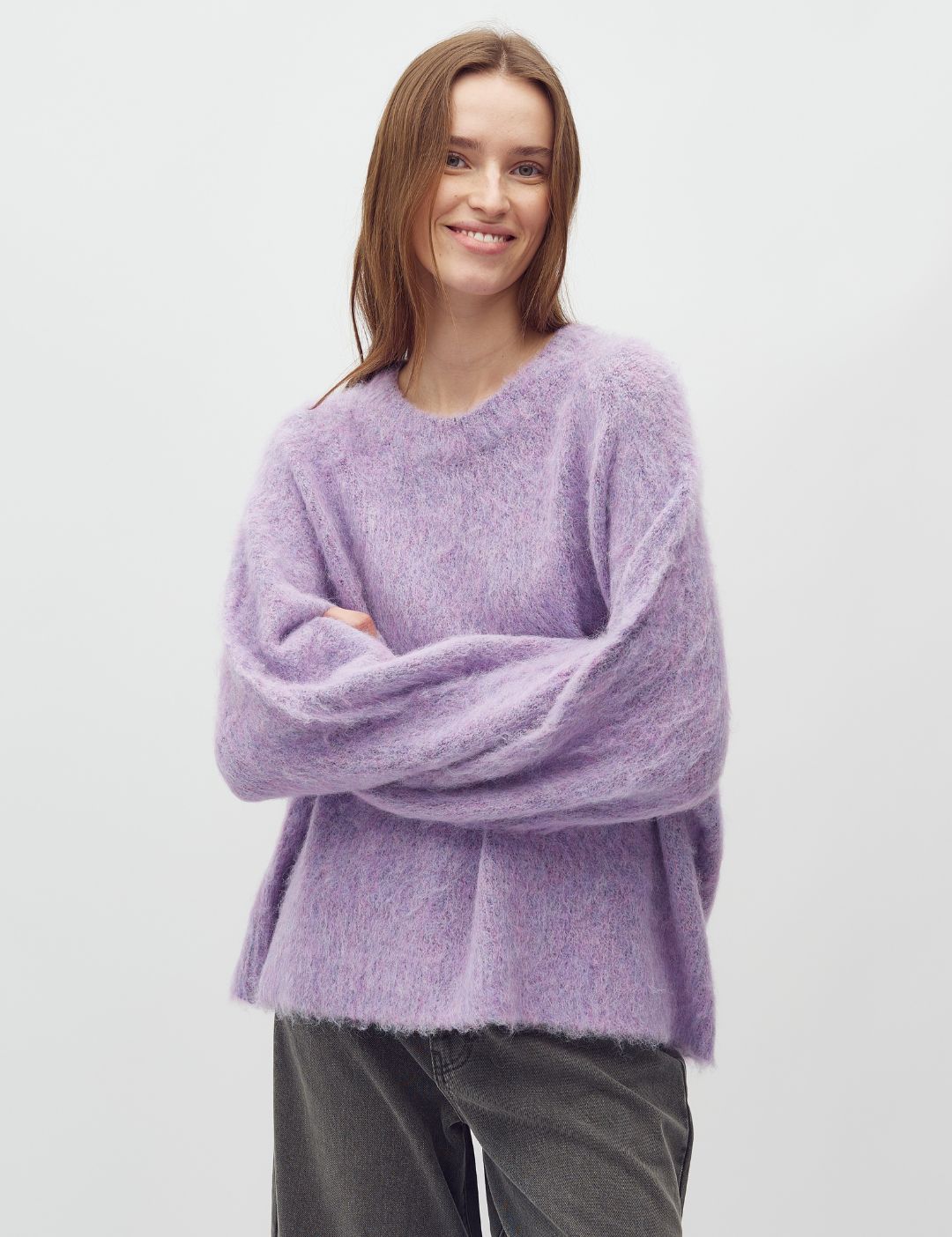 Gillis-M_Gentle Violet Melange_Model_0